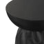 Boyd - V Chisel Accent Table - Black