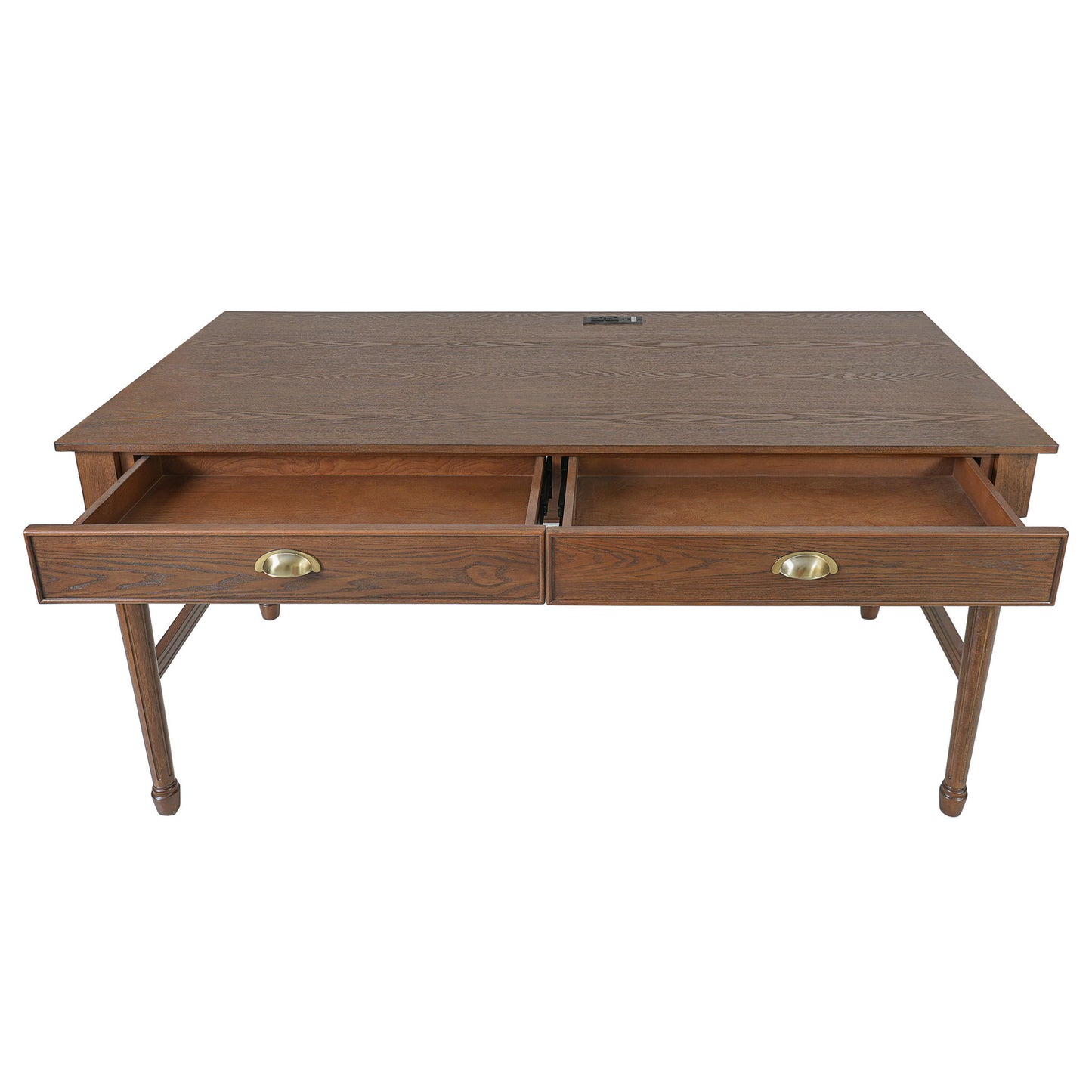 Modern Writing Desk With Drawers For Home Office