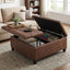 Harrison - Upholstered Coffee Table Storage Ottoman