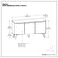 Hunter - 3 Door Sideboard Buffet With Hairpin Legs - Natural