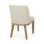 Modern Dining Chair With Durable Fabric Upholstery And Sturdy Wooden Frame (Set of 2)