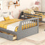 Bunk Bed With Drawers, Ladder And Storage Staircase