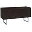 5 Drawer Credenza With Open Shelving - Cappuccino