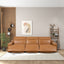 Urbana - Triple Power Recliner Sofa - Tan