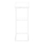 Accent Table, C - Shaped, Marble Look Contemporary & Modern Convenient Design