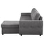 Kenna- Sleeper Sectional Sofa With Storage Ottoman