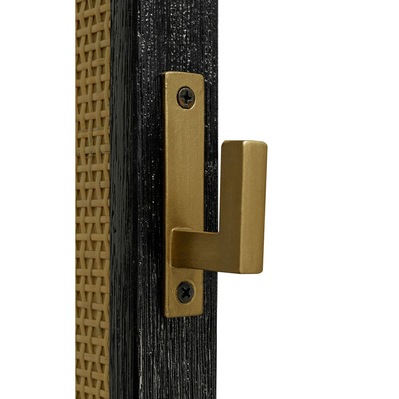 Benson - Standing Floor Mirror - Black