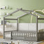 Bed House Bed Frame With Fence