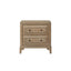 Queen Canopy Bedroom Set With A 2 Drawer Nightstand A Dresser With Poster Mirror And A Door Chest - Sand