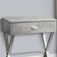 Accent Side X Table, Storage Drawer, Contemporary & Modern