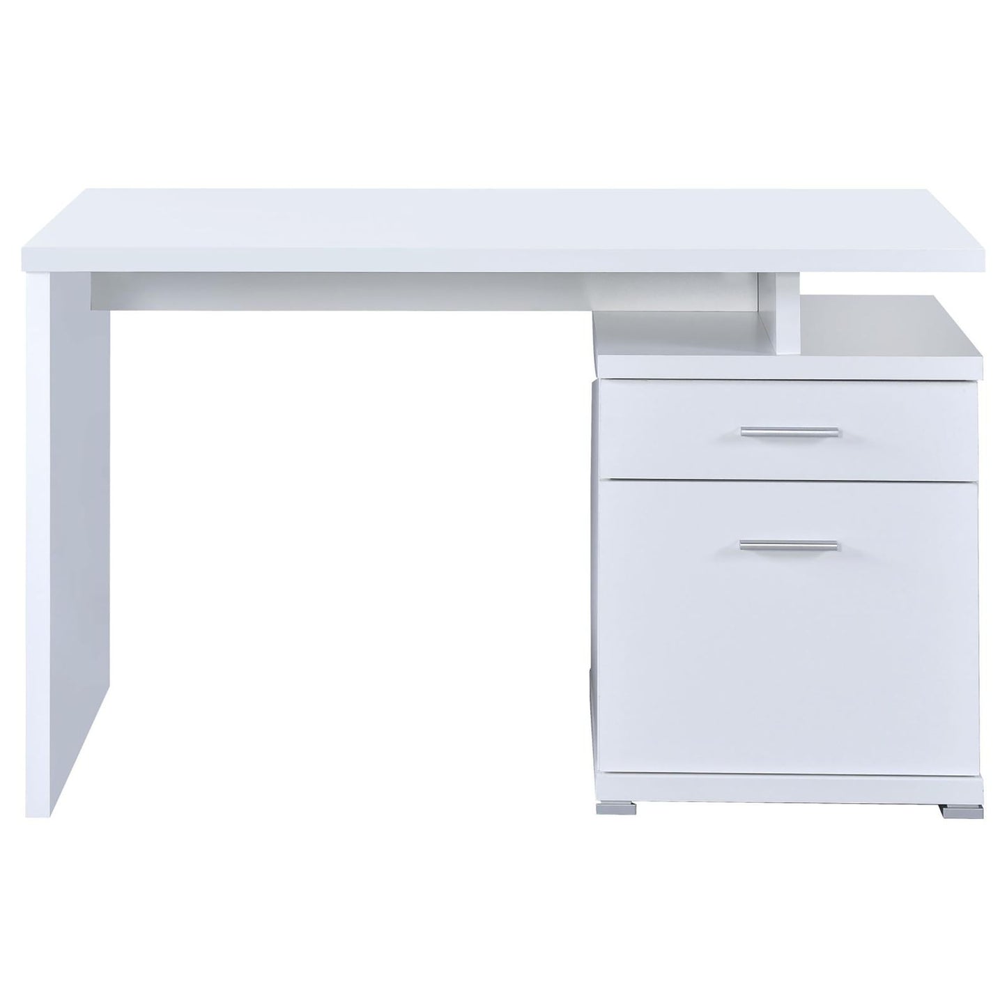 2 Drawer Reversible Office Desk With Modular Design