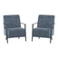 Modern Lounge Chair With Upholstery