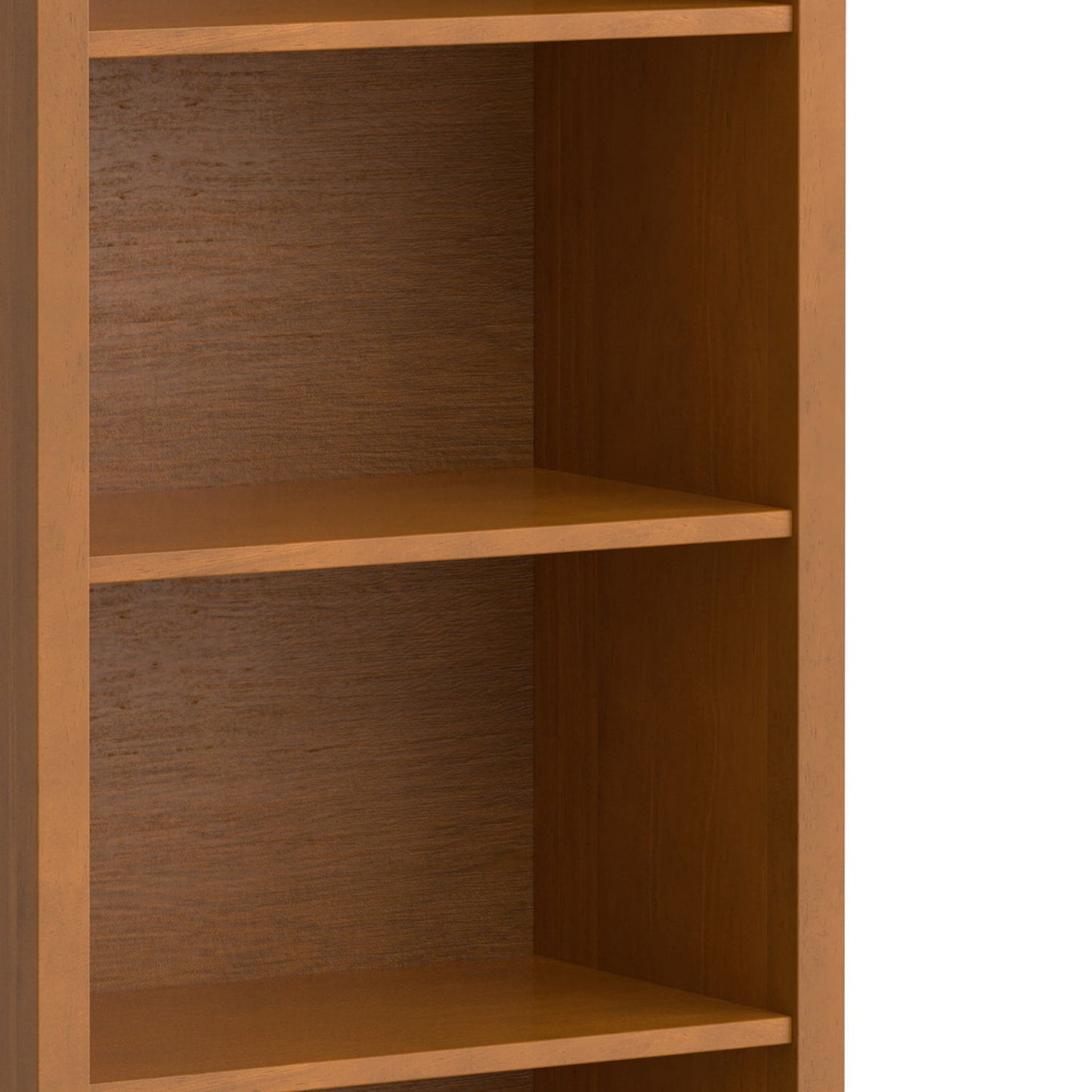 Warm Shaker - 5 Shelf Bookcase