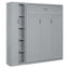Murphy Wall Bed With Shelves, Wardrobe And LED Lights
