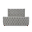 Brooklyn - Tufted Panel Bed Headboard And Footboard Set
