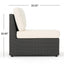 Santa Cruz - Outdoor 8 Piece Sectional Set - Dark Brown