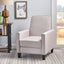 Upholstered Push Back Recliner Chair For Living Room