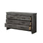 Vidalia - Rustic Dresser - Gray / Oak