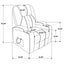 Macklin - Power Lift Massage Recliner With Heat And Dual Cupholders
