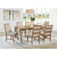 Rectangular Dining Set With Angular Legs
