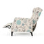 Westeros Wing Back Fabric Upholstered Recliner