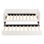 Upholstered Daybed With Ergonomic Design Backrest