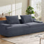 Nimbus - Oversized Full Foam 4 Seater Couch For Living Room Upholstered In Soft, Wide Armrests