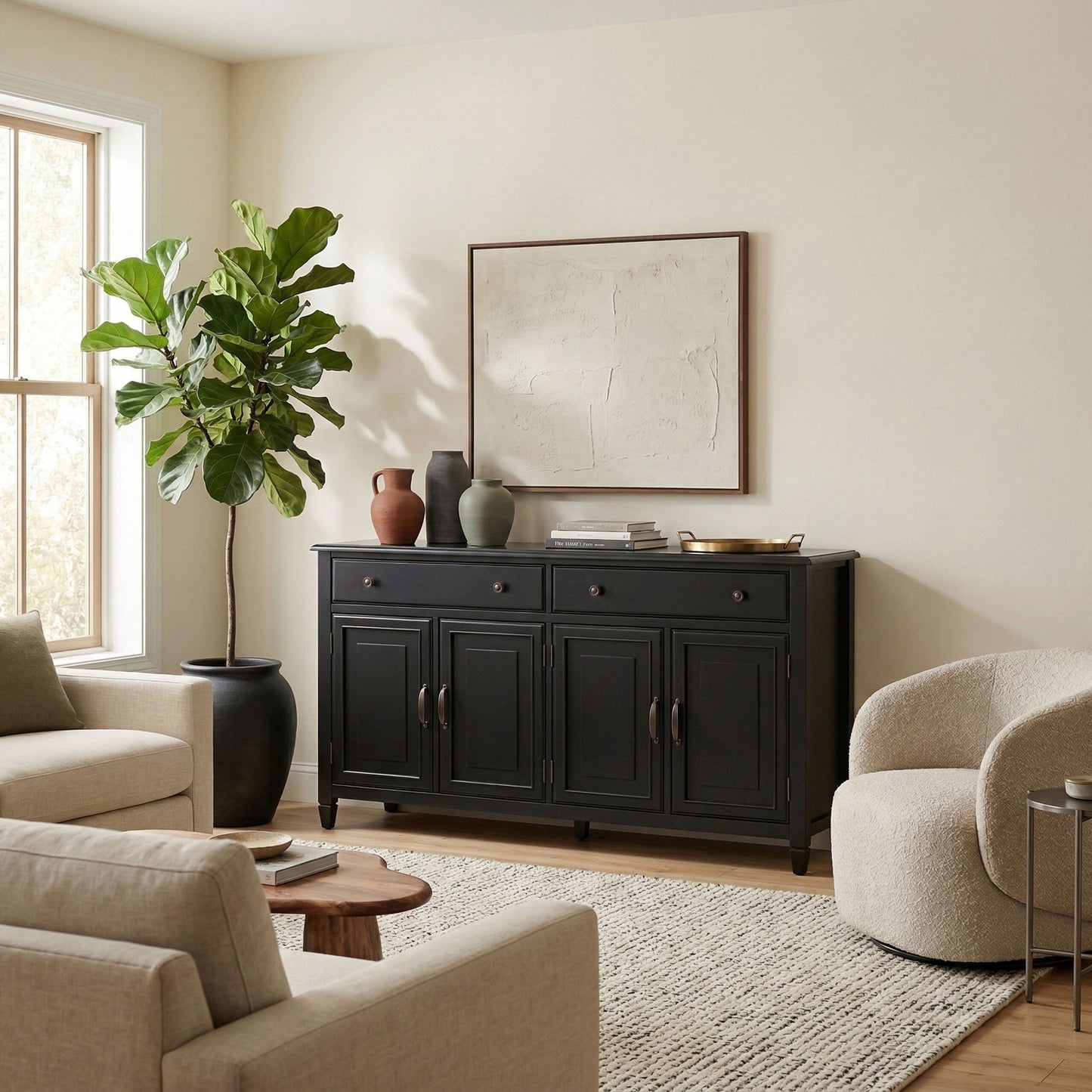 Connaught - Large Sideboard Buffet Storage Cabinet
