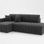 Jessica - Lamb Wool Sectional Sofa With Chaise