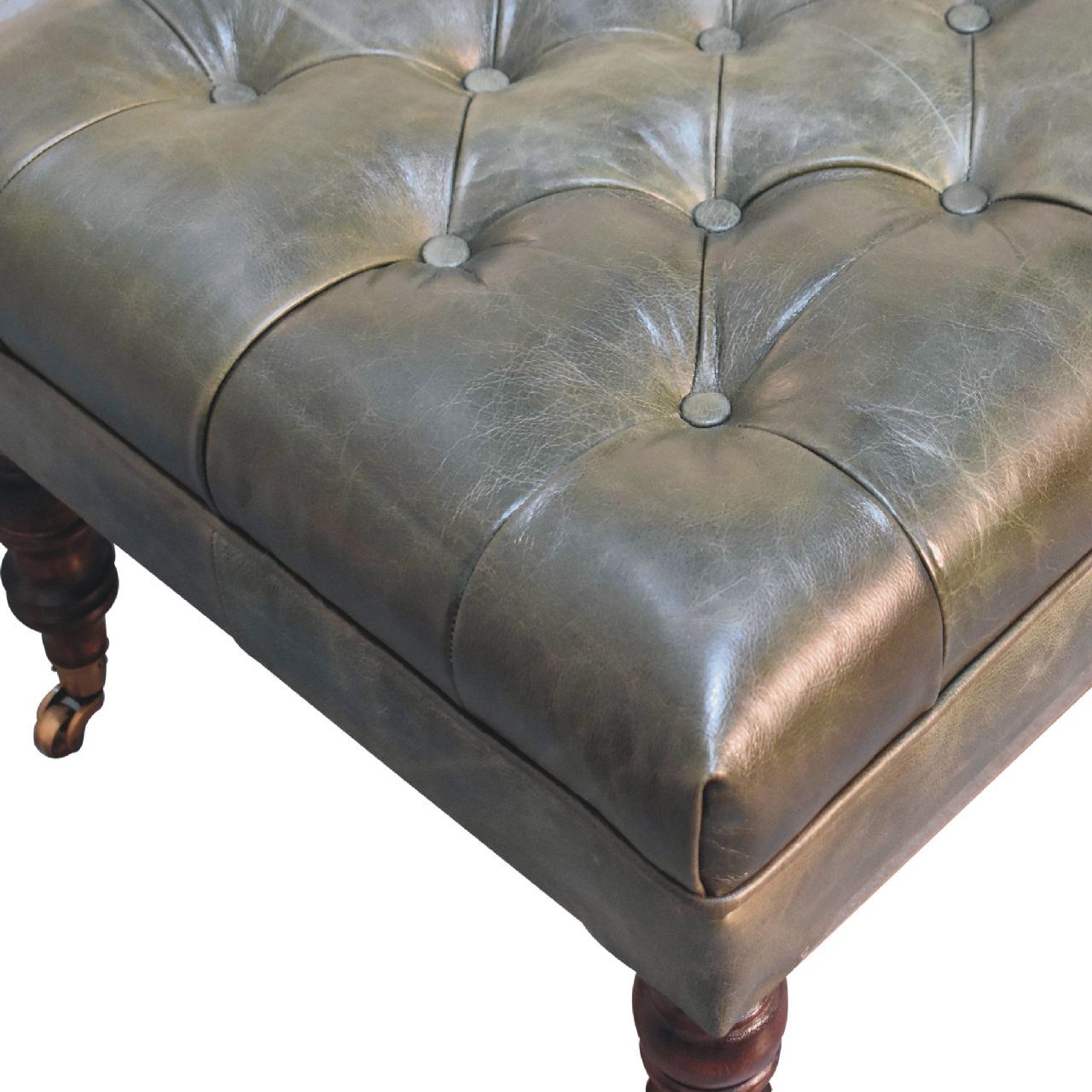 Buffalo - Ottoman With Castor Legs