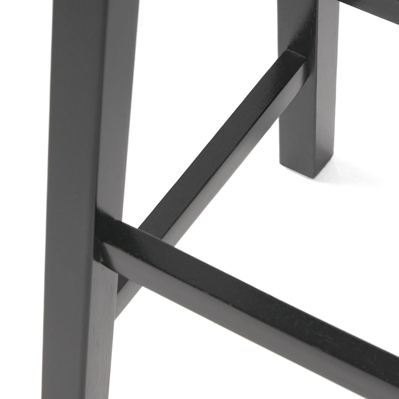 Saddle Stool - Black