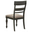 Kavita - Dining Side Chair (Set of 2) - Charcoal