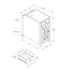 Accent Side Table, Storage Drawer, Traditional - Taupe