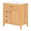 Bathroom Vanity With Sink, Soft Closing Cabinet