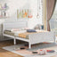 Platform Bed Frame Mattress Foundation Sleigh Bed With Headboard / Footboard / Wood Slat Suppor