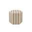 Accent Ottoman Printed Stripe