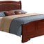 Panel Sleigh Bed Elegantly Crafted