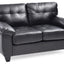 Stylish Loveseat With Padded Arms