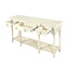 Retro Console Table With 3 Soft Close Drawers