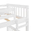 Bunk Bed With Ladders And 2 Storage Drawers