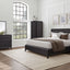 Waterfall Panel Bed & Design Elements