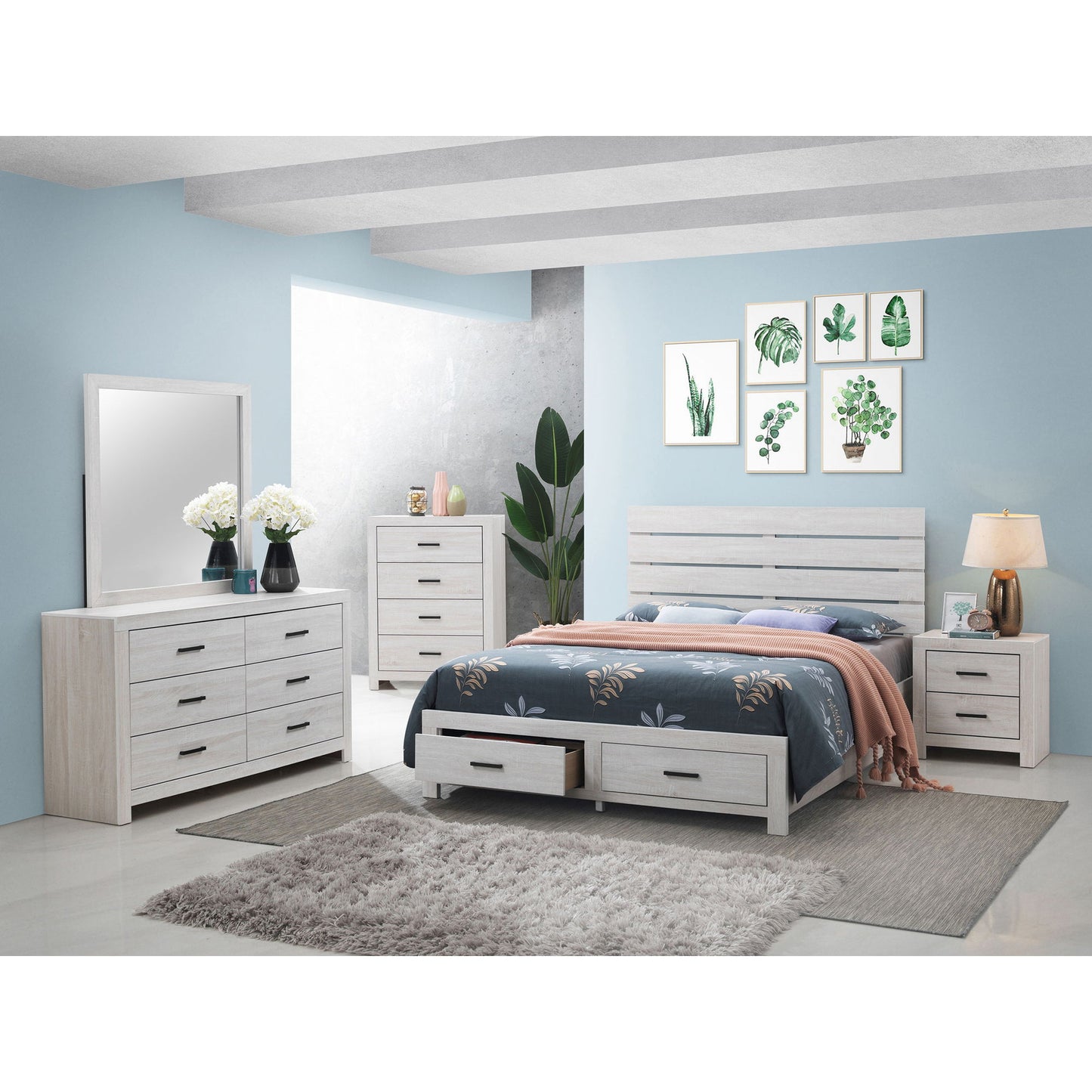 Geary - Panel Bed