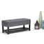 Saxon - Upholstered Transitional Storage Ottoman Bench