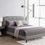 Button Tufted Bed Charming For Cozy Spaces