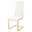 Whittingham - Dining Side Chair (Set of 4) - White / Gold