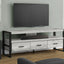 TV Stand, Console, Media Entertainment Center, Storage Drawers, Modern