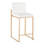 Fuji - Contemporary High Back Stylish Counter Stool