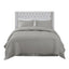 Transitional Upholstery Headboard With Tufted Buttons And Nailhead Trim