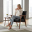 Accent Chair, Classic Mid Century Modern For Extra Seating