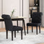 Broxton - Tuft Dining Rolltop Chairs With Button Tufted Backrest (Set of 2)
